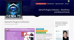 Desktop Screenshot of gema75.com