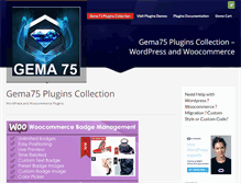 Tablet Screenshot of gema75.com